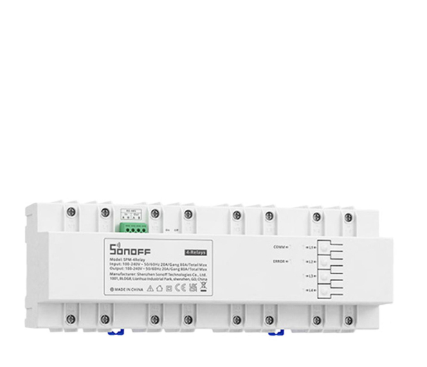 Sonoff Inteligentny przełącznik WiFi SPM-4Relay 4x20A - 1347520 - zdjęcie 2